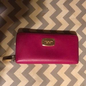 Pink Michael Kors wallet